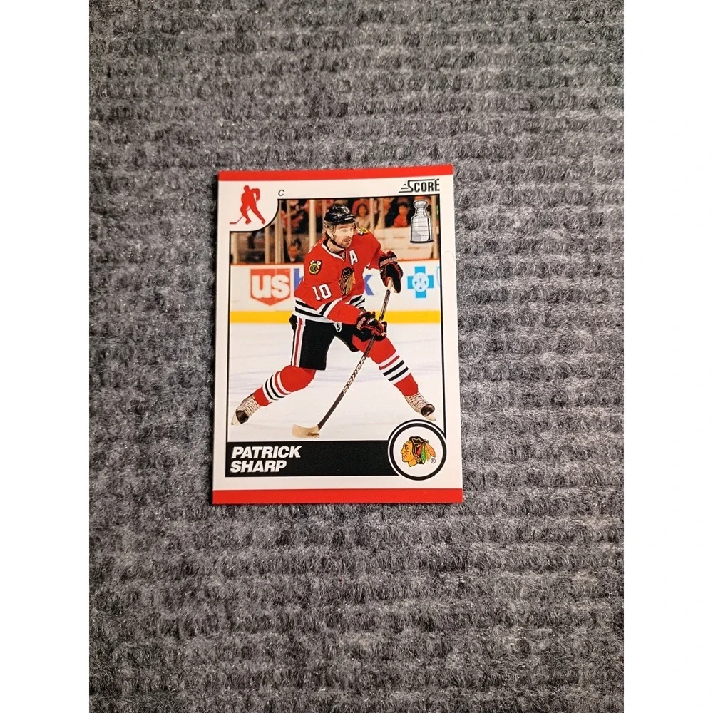 2010 Score Chicago Blackhawks Patrick Sharp Hockey Card #127